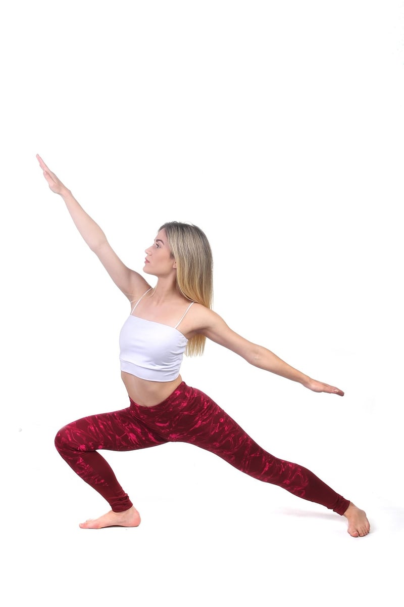 Woman doing Pilates exercise